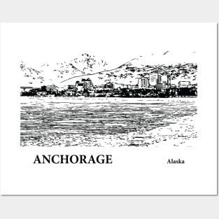 Anchorage - Alaska Posters and Art